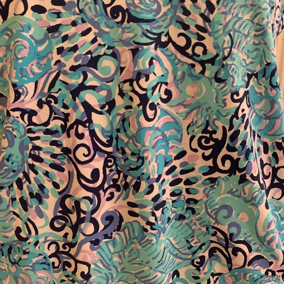 Lilly Pulitzer Azara One Piece Swimsuit, Size 12 EUC - Picture 2 of 3